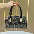 New Dinner Handbag Luxury Brand Diamond-encrusted Sparkling Dinner Party Handbag Fashion Trend Women's Shoulder Crossbody Bag