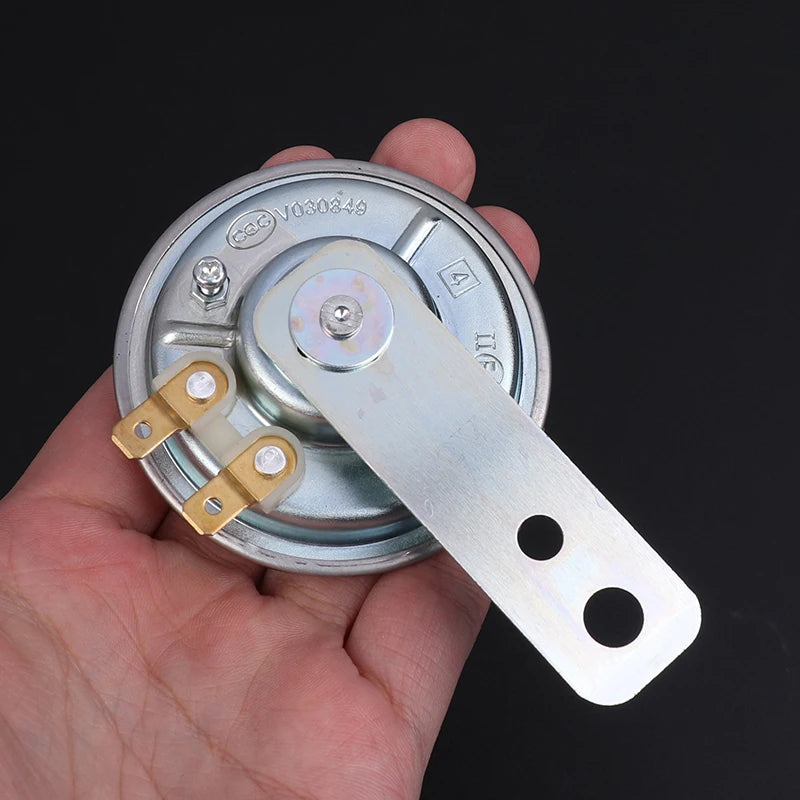 New 1pc Universal Waterproof Electric Horn LVEE DL70 Series 6V/12V Motorcycle Horn 105db Moto Bike Motor Scooter Loud Sound