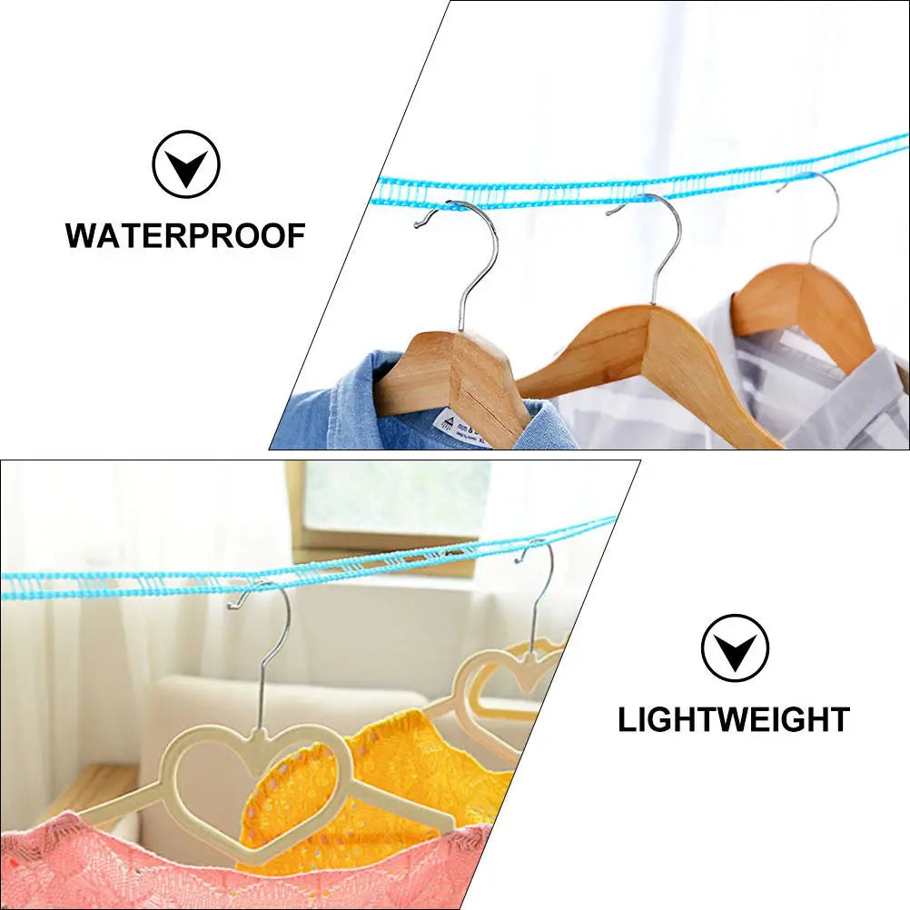 Drying Clothes Rope Travel Clothesline Elastic Portable Non-slip for Outdoor Home Ropes