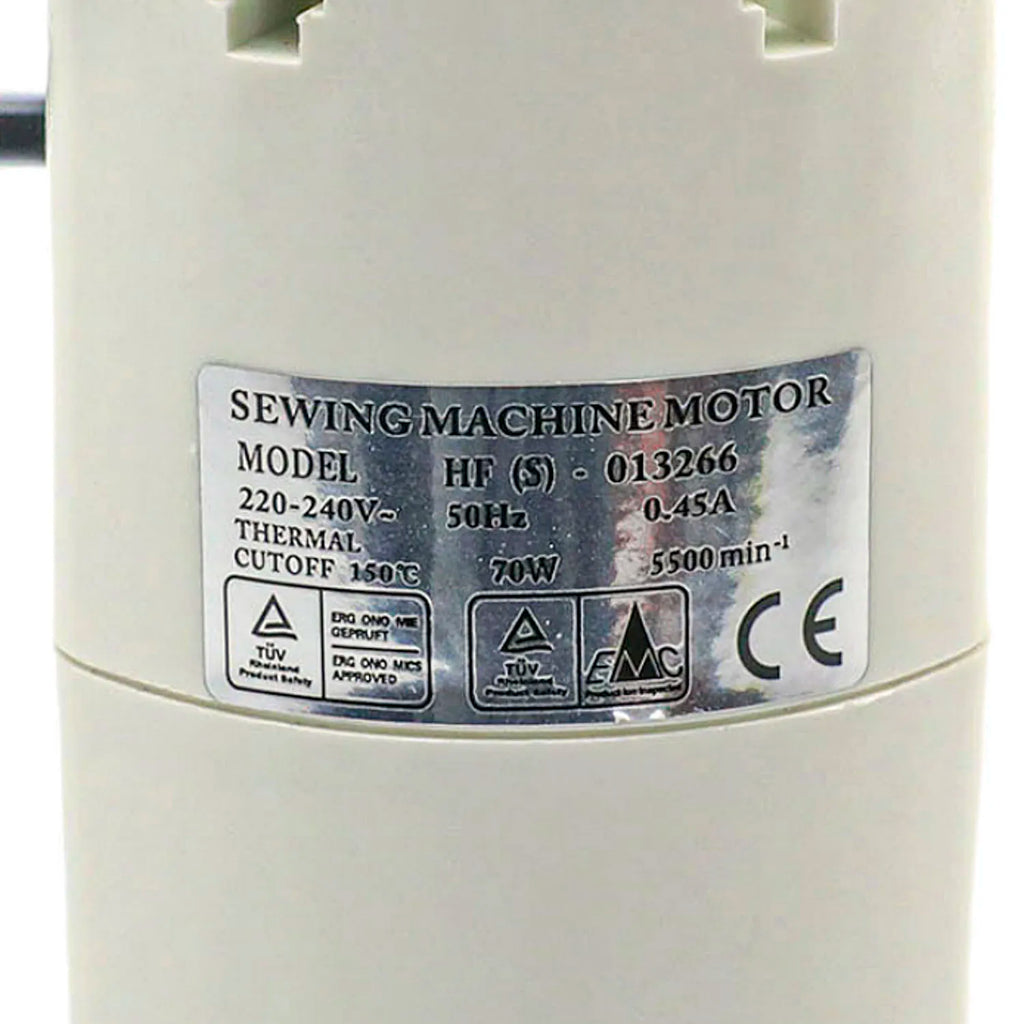 Motor For Home Sewing Machines 70W, 220V,  9-Teeth Pulley