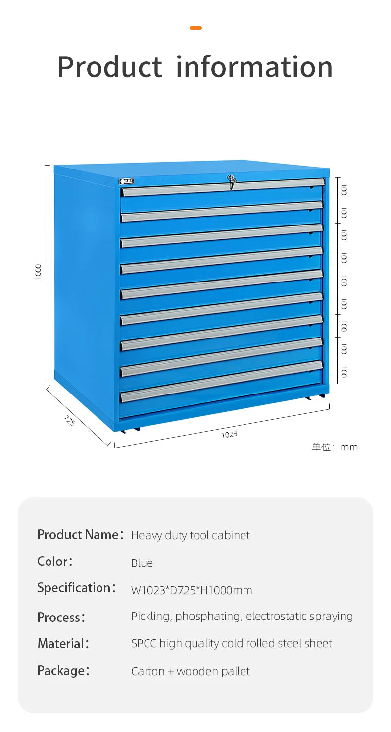 Professional Workshop Tool Cabinet Best Selling Garage Tool Storage Cabinet With Tools Optional
