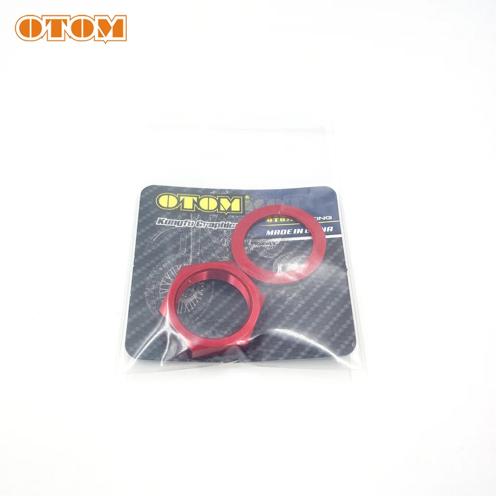 For CRF250R 04-23 Steering Stem Nut Motorcycle M26 Aluminium Nut Honda CR125R CRF250RX CRF450R CRF450RX Steering Head Bearing
