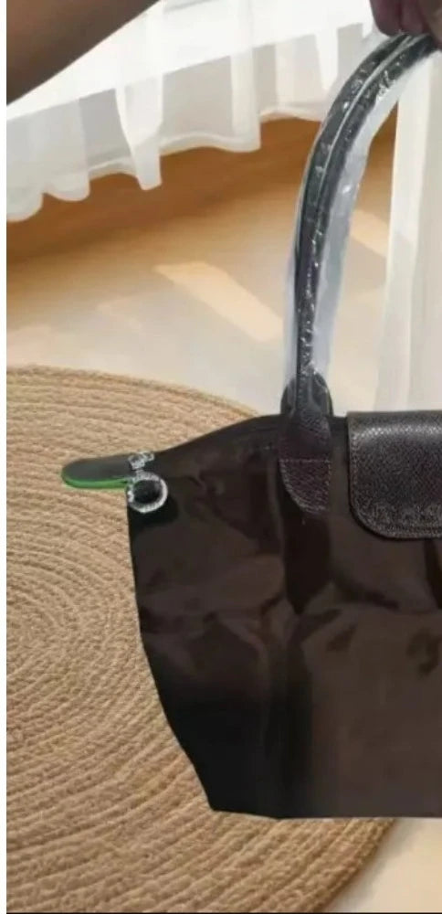 Excellent 2026 New Stylish Nylon Foldable Tote Bag Crossbody Shoulder Underarm Handbag Large Medium Small Sizes