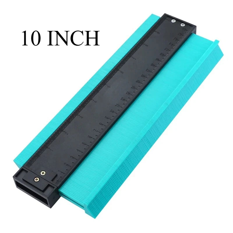 Contour Gauge Duplicator Ceramic Tile Carpet Cutting Template Profile Measuring Angle Ruler Shape Plastic Copy Woodworking Tools