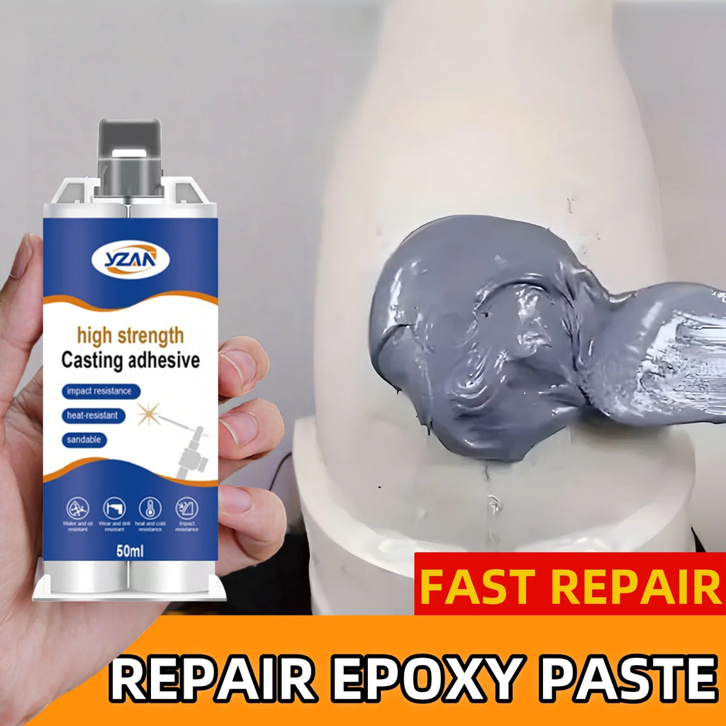 JXVX Welding waterproof epoxy casting adhesive, the strongest bonding filler for metals, plastics, cement, and various materials