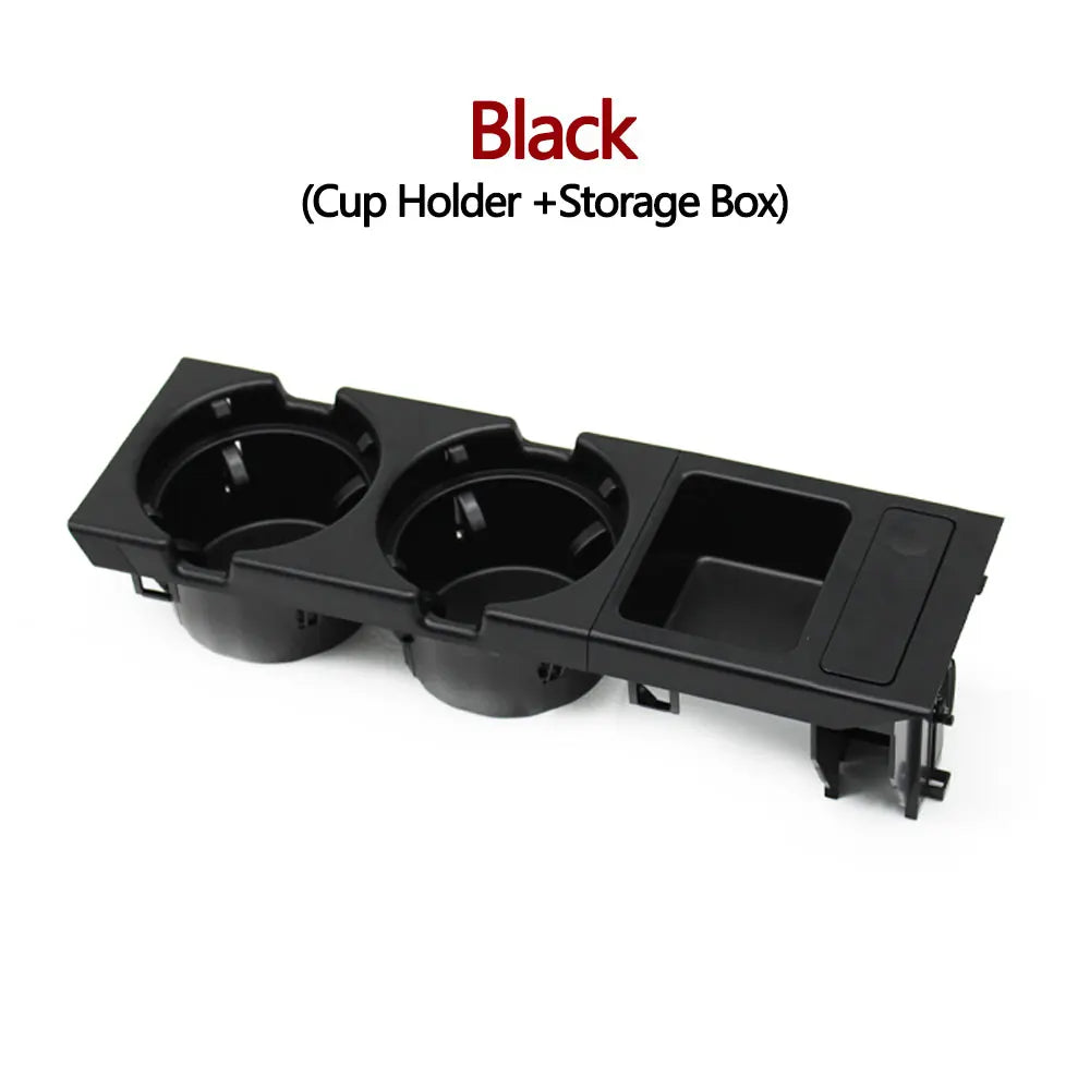 Car Front Center Console Drink Water Cup Holder And Storage Box Coin For BMW 3 Series E46 1998-2006 323i 318i 320i 51168217953
