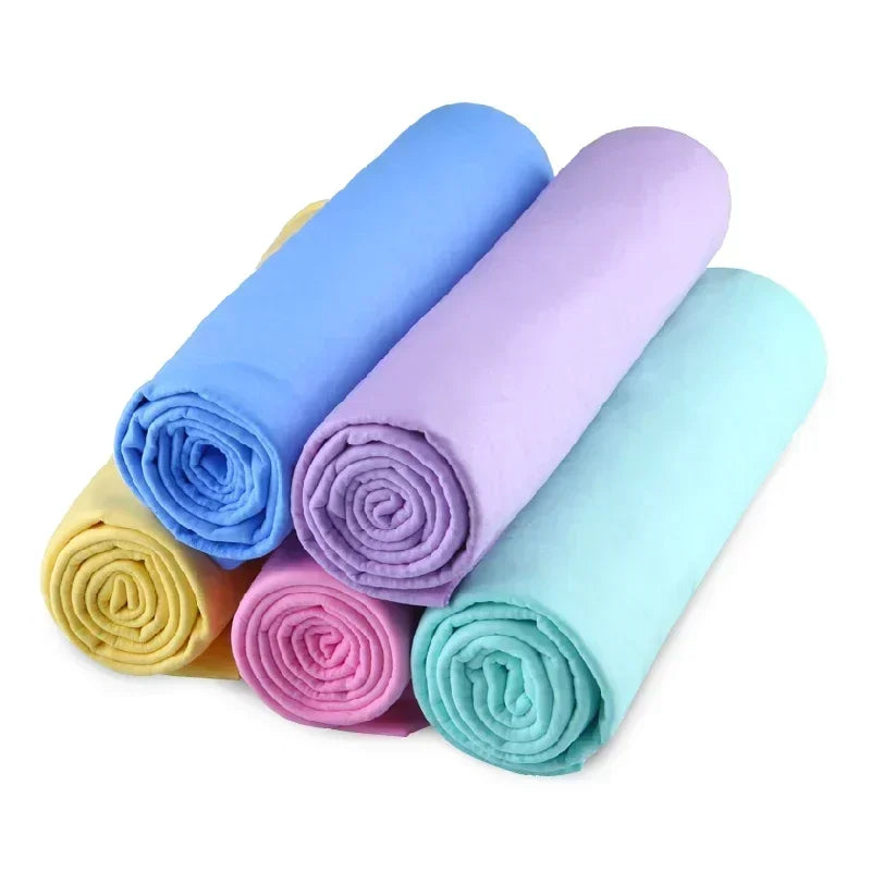 Car Wash Towel Soft Strong Absorbent Cleaner Car Accessories Auto Care Cleaning Cloth Hair Drying Deerskin Towels 43*32cm