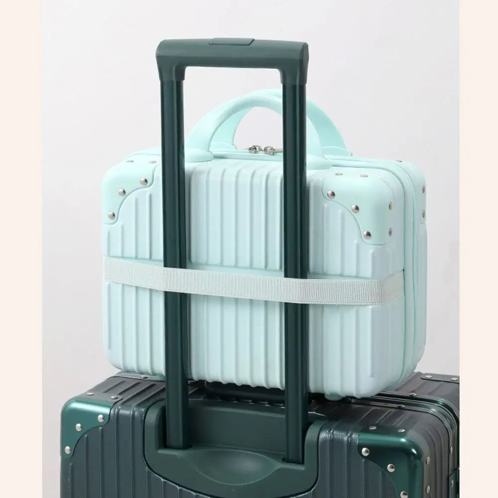 Hot Sales 14 inch Travel Suitcase Mini Hand Makeup Case Luggage Travel Cosmetic Box For Women