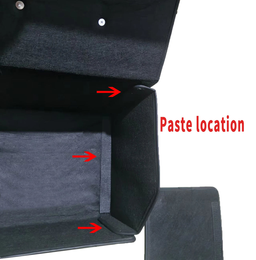 Car Trunk Organizer Box Large Capacity Auto Multiuse Tools Storage Bag Stowing Tidying Leather Folding For Emergency Storage Box