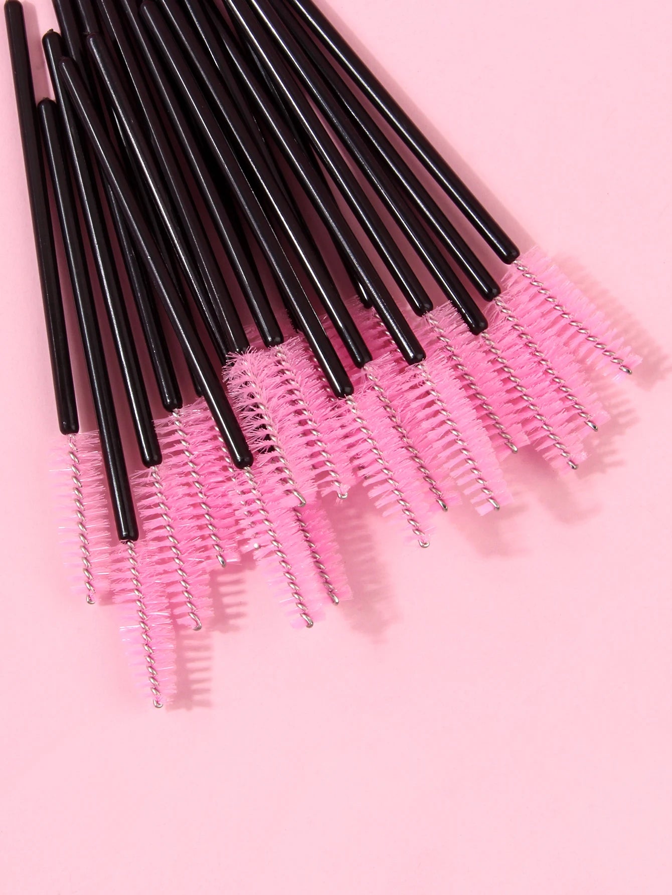 50pcs Reusable Crystal Rod Eyelash Brush Eyelash Comb Eyebrow Comb Eyelash Curl Spiral Multi Purpose Portable Makeup Brush