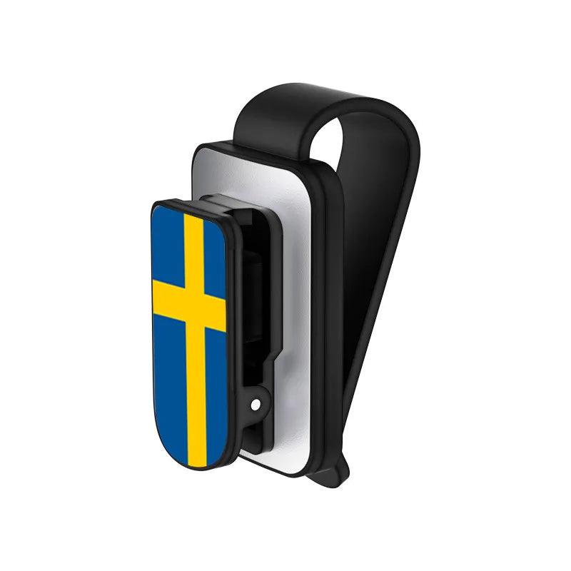 For Volvo Car Sunglasses Holder Sunshade Storage Clip Eyeglass Frame Customized In-Car Sunglasses Clip Card Clip