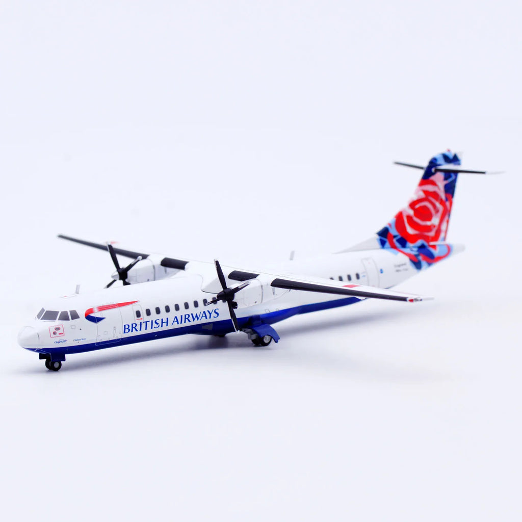 XX20517 Alloy Collectible Plane Gift JC Wings 1:200 British Airways ATR 72-200 Diecast Aircraft Jet Model G-BVTK With Stand