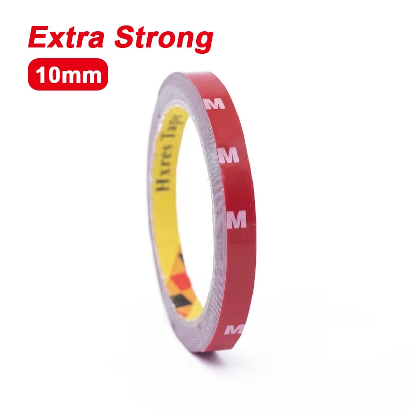 3Meters Double Sided Adhesive Tape Extra Strong 0.8mm Thick High Viscosity For Car Special Mounting Fixing Tear Off No Residue