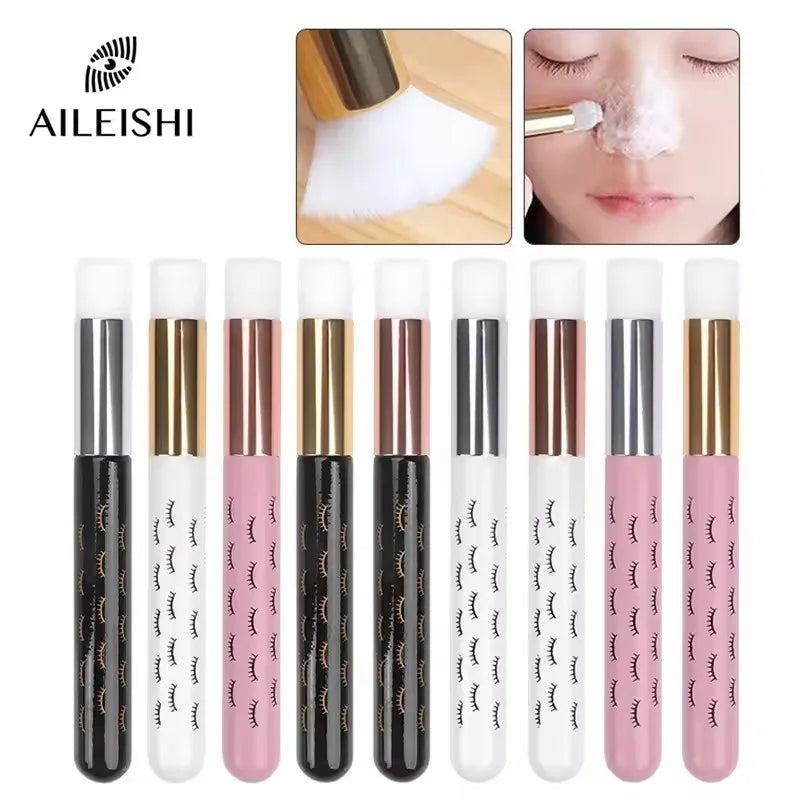 50/20/10pcs Eyelash Cleaning Brush Lash Shampoo Brush for Eyelash Extensions Peel Off Nose Pore Blackhead Remover Makeup Tool