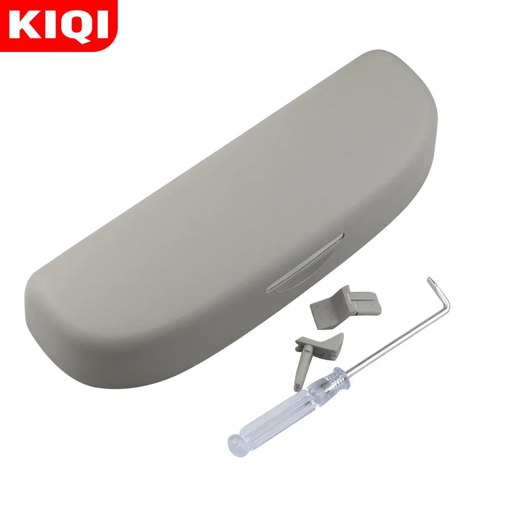 KIQI Car Sunglasses Storage Box for Audi Q2 2018 2019 2020 Accessories Car Glasses Holder Case Accessories