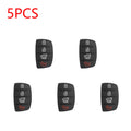 1-5Pcs Replacement Rubber Car 4Button Silicone Pad For Hyundai Tucson Santa fe / ix45 Sonata i40 Remote Car Repair Key Fob Shell