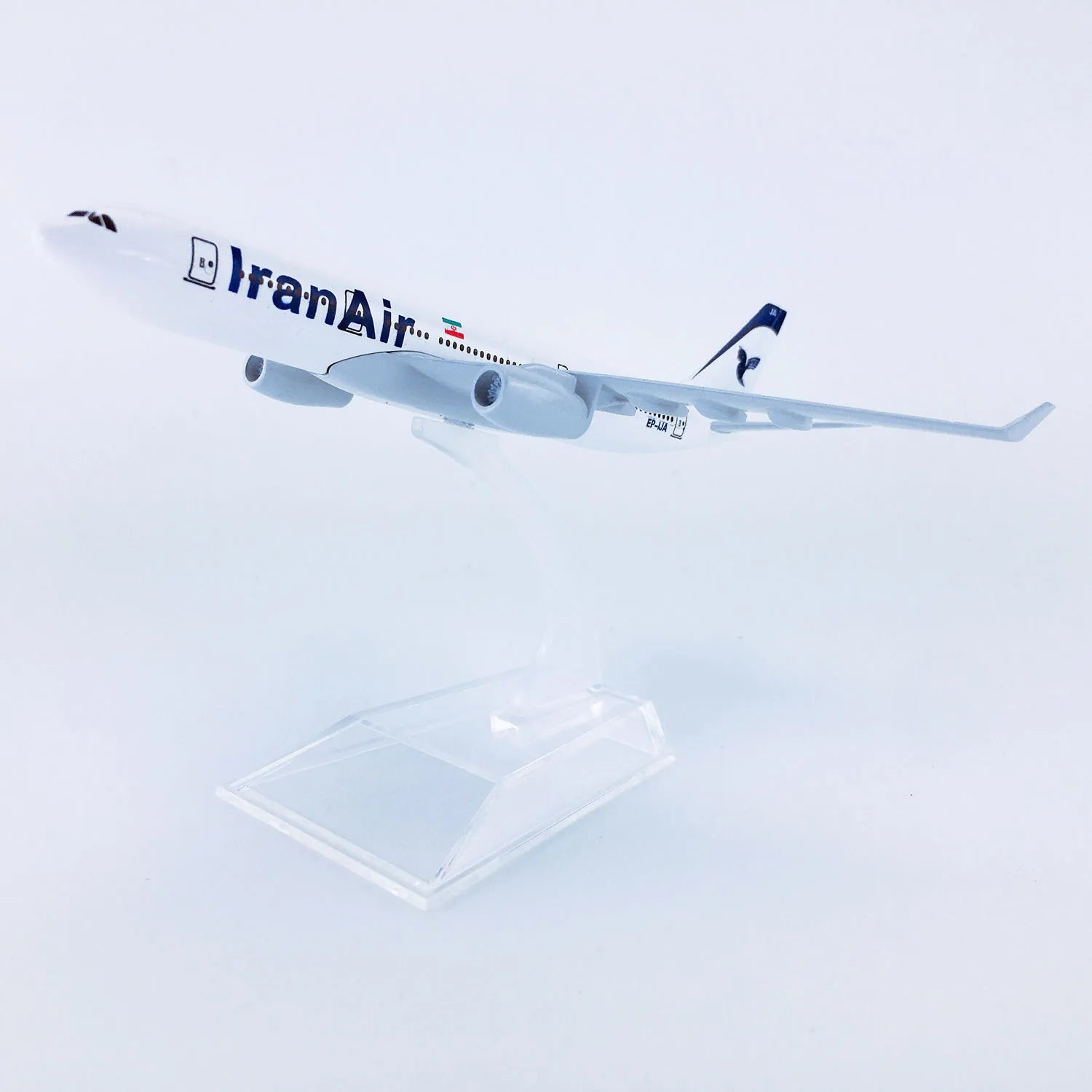 Kids Toys For Boys 1/400 Scale Diecast Alloy Aircraft 330 A330 Iran Air 16cm Plane Model Aircraft Decoration Children Gift