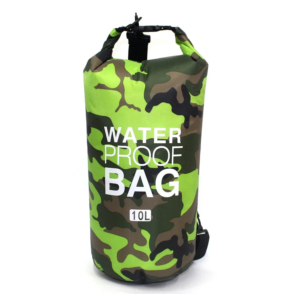 Men's and women's waterproof bags, outdoor sports bags, suitable for swimming, boating, kayaking, rafting and traveling