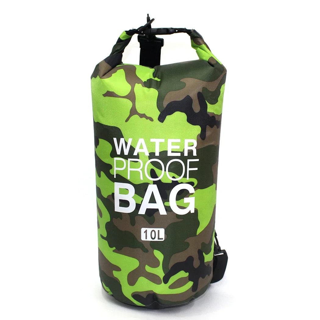 Men's and women's waterproof bags, outdoor sports bags, suitable for swimming, boating, kayaking, rafting and traveling