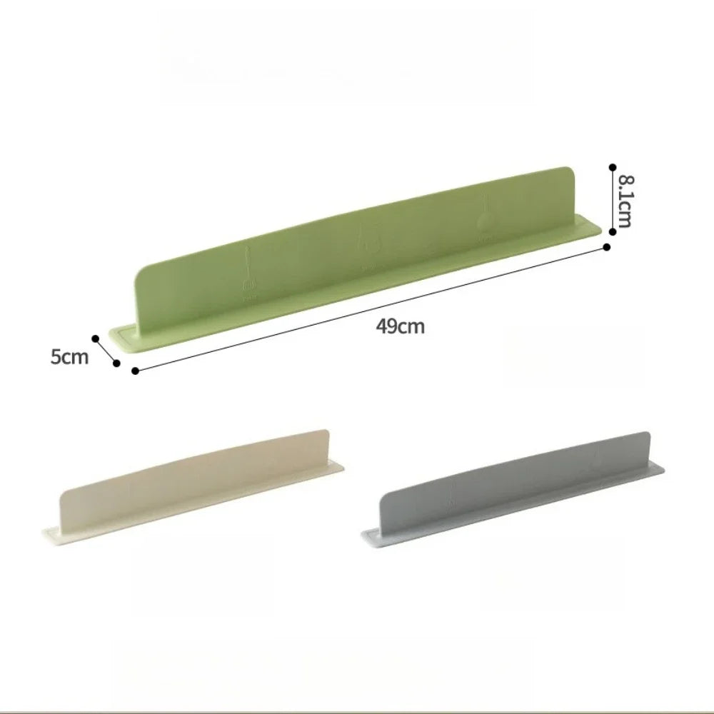 YYMSF Silicone Sink Splash Guard Kitchen Wash Basin Water Barrier Sink Splash Guard with Suction Cup Suitable for Laboratory