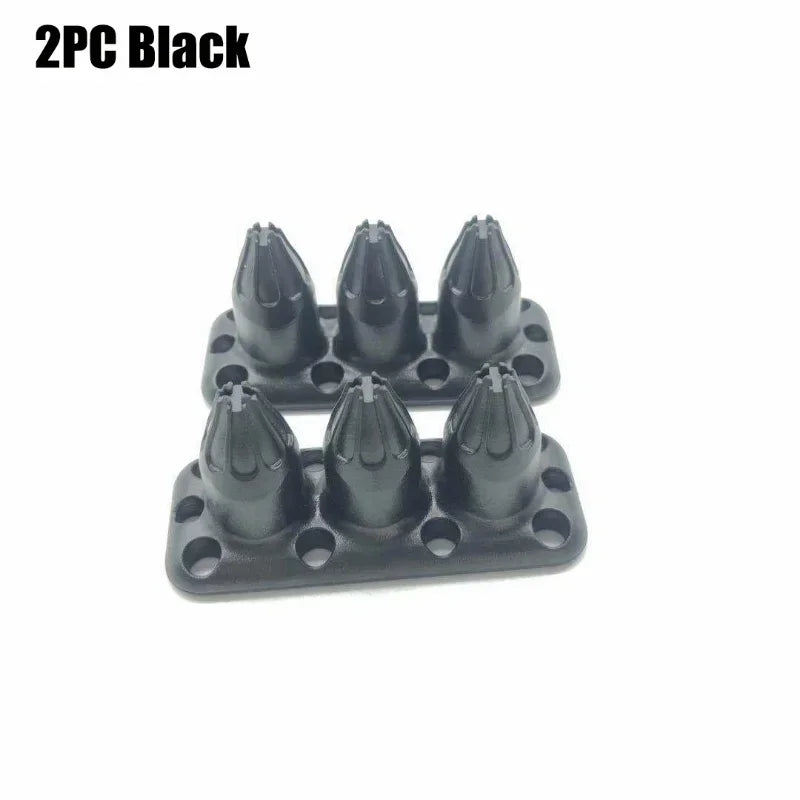 2PCS Self-defense Combat Boot Studs Safety Studs Martial Arts Kuba Kickz Survival Tools Hiking Accessories