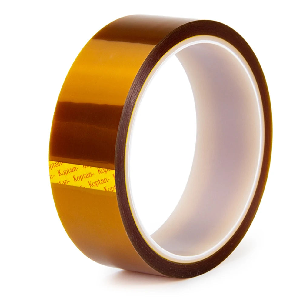 10M High Temperature Adhesive Tape Heat Resistant Polyimide Double Sided Kapton Tape 0.1mm Thickness