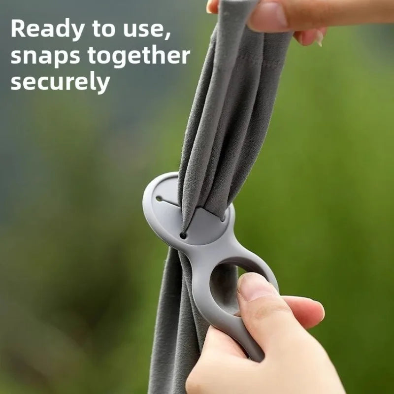 Portable Water Bottle Holder Clip Travel Drink Bottle Hook Outdoor Hiking Carabiner Hands-Free Mineral Water Carrier