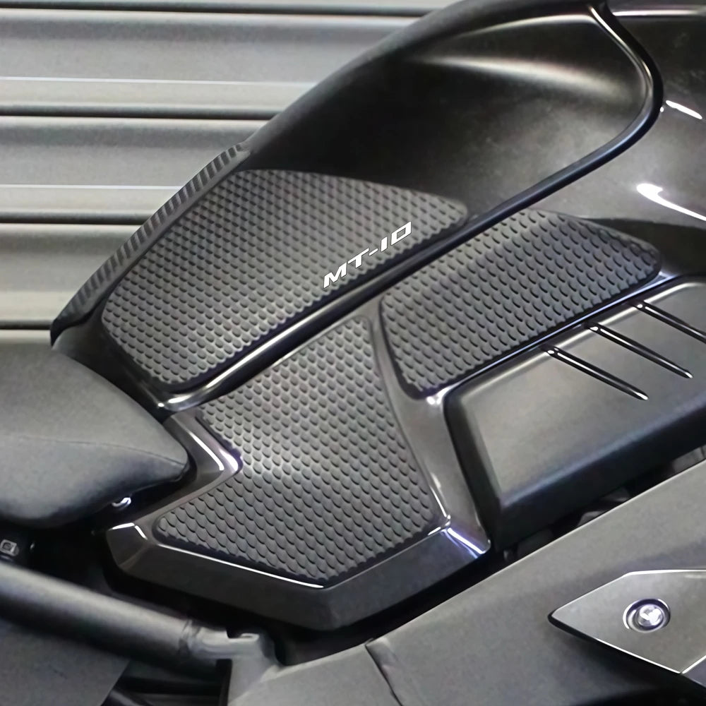 For MT-10 MT10 MT 10 FZ10 FZ-10 FZ 10 Side Fuel Tank pad Tank Pads Protector Stickers Decal Gas Knee Grip Traction Pad Tankpad
