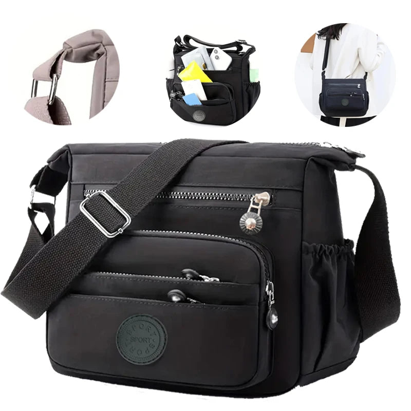 Neutral Crossbody Bags, Shoulder Bags, and Messenger Bags for Men and Women Are Suitable for Daily Commuting and Work Use