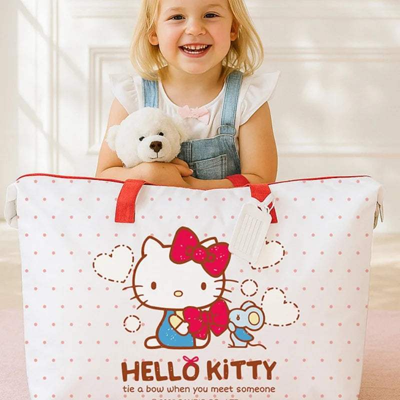 Children's Quilt Bag Cartoon Large Capacity Travel, New Season, New Moving, Clothing Storage, Sorting, Organizing, Packaging Bag