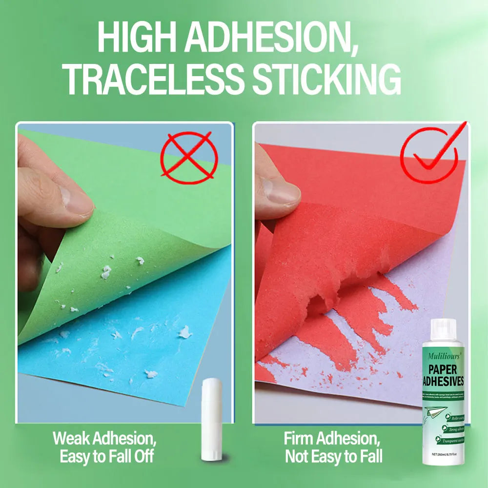 Paper Super Glue Strong Bonding Adhesive ForHandcrafted DIY Scrapbooking Paper Craft,Book Glue Student Stationery OfficeSupplies