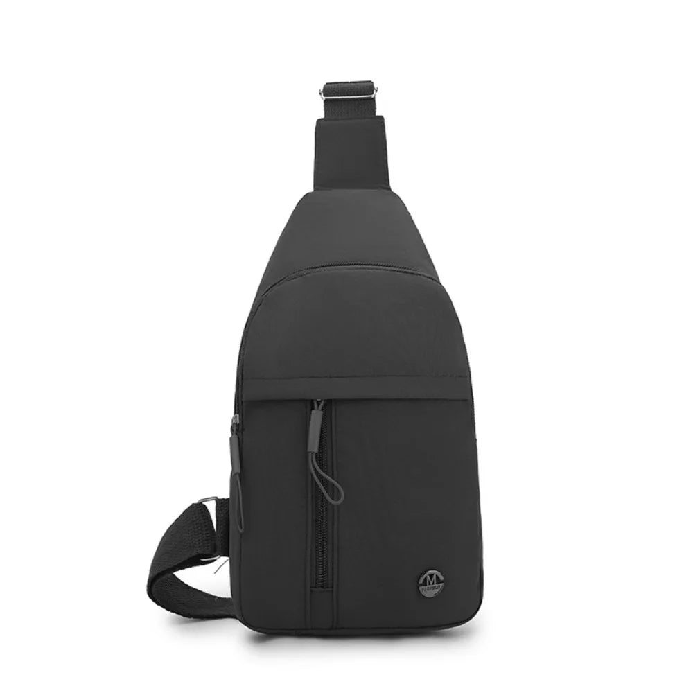 Fashion Nylon Women's Chest Bags 10 Colors Multi-compartment Waist Bag Multifunctional Sports Chest Bag Unisex