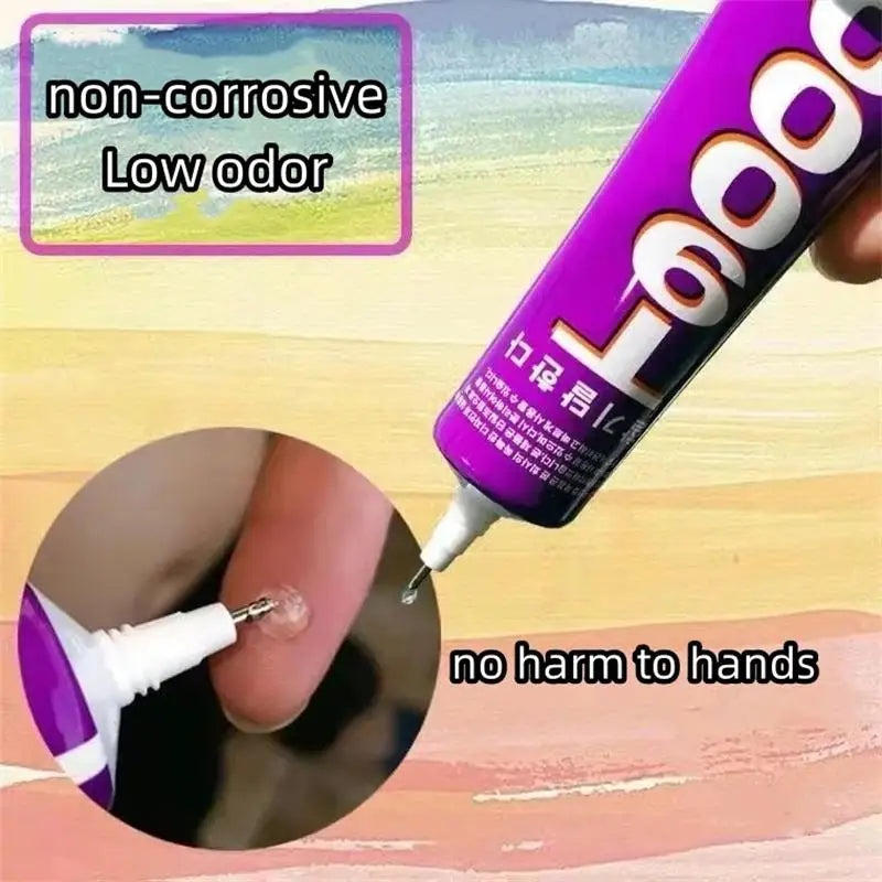 Korea T9000 Building Block Glue Transparent Soft Multi-purpose 15/50/110ML Adhesive DIY Daily Use Glue Repair Model Toy