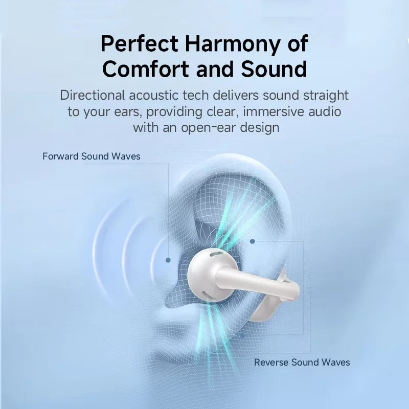 Edifier Comfo Q Bluetooth Earphones Open Ear Wireless Headphones Ear Bluetooth Ear Clip Clip-On Sport Earbuds IP54 Waterproof