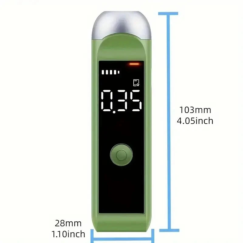 High Sensitivity Breathalyzer Non-Contact Alcoholometer Portable Breathalyzer LED Display Drunk Driving Car Diagnostic Tool