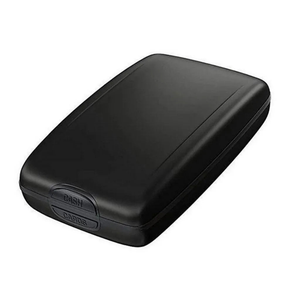 Large Capacity Credit Cards Holder Card Case Anti-Theft Passport Wallet Lightweight Aluminum Alloy RFID Blocking Wallet