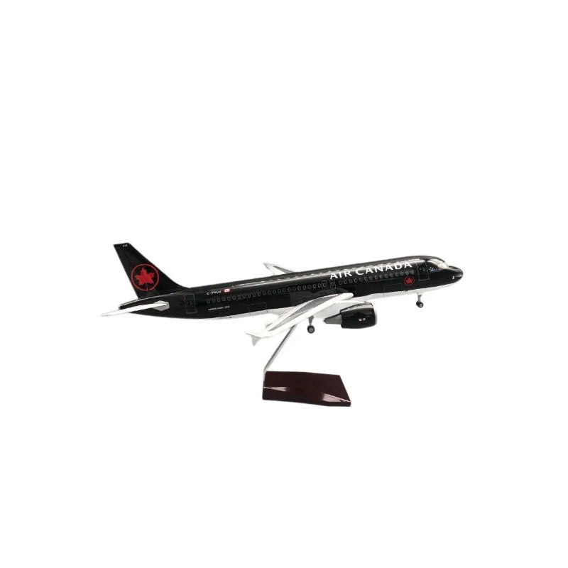 47cm Model Airplanes A320NEO Series 1/80 Scale Aircraft Resin Toy Planes Aviation Miniature Souvenir Plane Toy Christmas Gifts