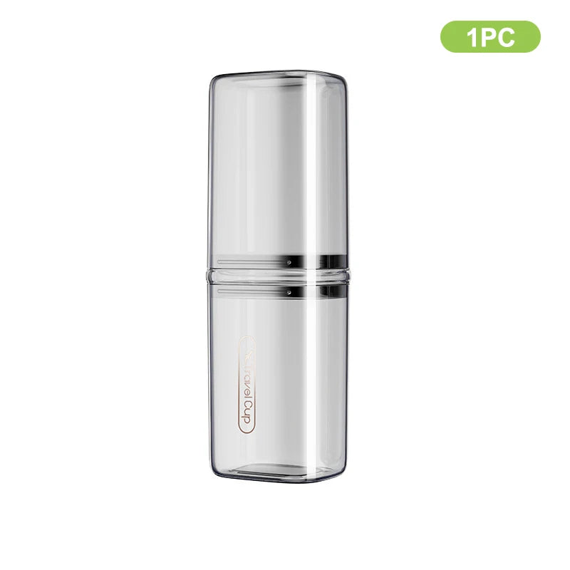 Transparent Toothbrush Travel Containers Portable Toothbrush Case Outdoor/business Trip/travel Acessories 1/3/5PCS