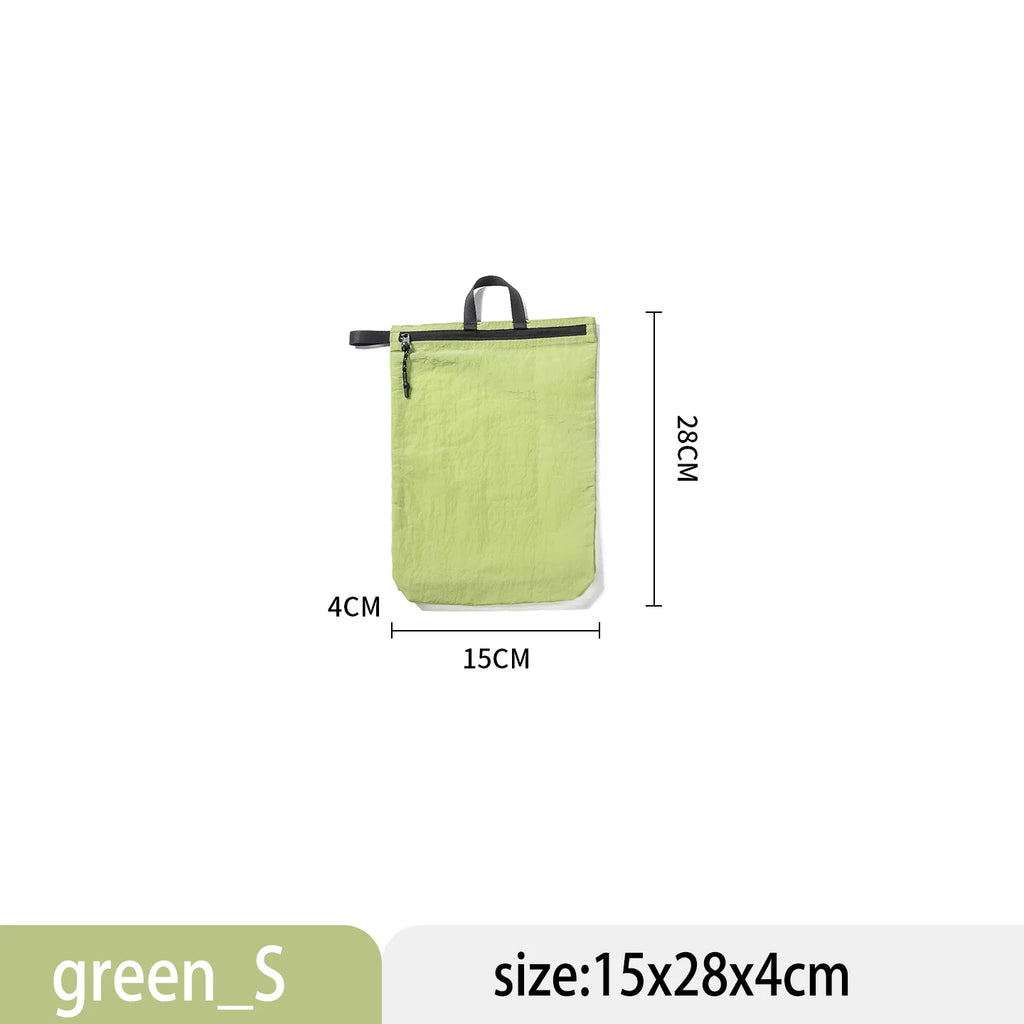Reusable Nylon 4-Size Travel Storage Pockets With Hand Strap Water-resistant Clothing Organizer For Trip Packing 4size/lot