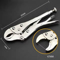 2025 Powerful Pliers, Multifunctional Pressure Pliers, Heavy-duty Tools, Industrial Grade Circular Mouth Force Wrench, C- type