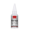 Hot Sell1-2pcs 502 Super Glue Instant Quick-drying Cyanoacrylate Adhesive Leather Rubber Wood Metal Strong Bond Liquid Glue Tool