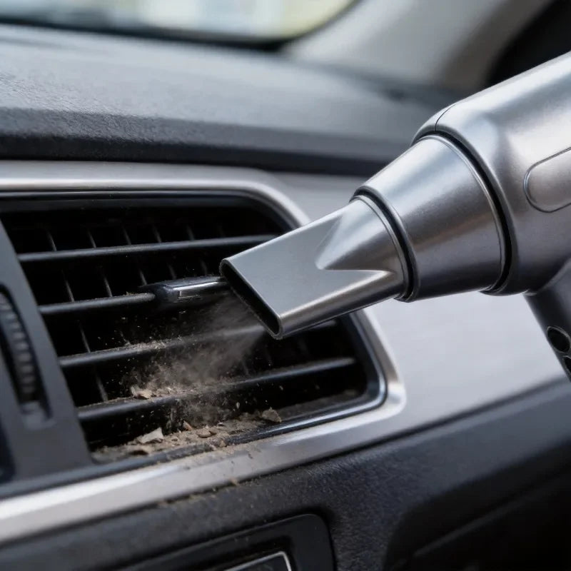 Car Vacuum Cleaner TF100 Turbo Fan Electric Air Duster Air Blower 4-Gear Brushless Motor for Car/PC/Home/Pet/Outdoor Cleaning