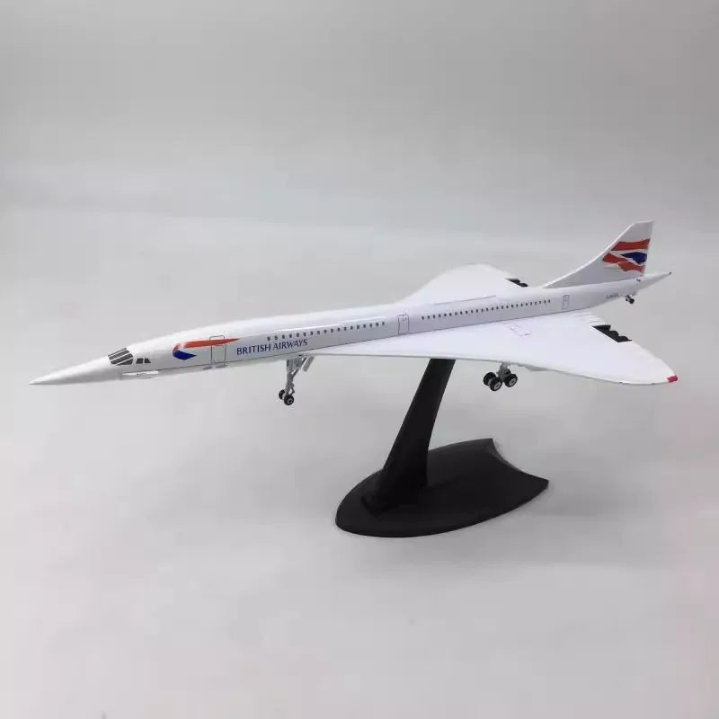 New 1:400/1:200 Scale Model Diecast Alloy Air British /France Concorde Airplane Airways Display Toys Aircraft Collection Fan