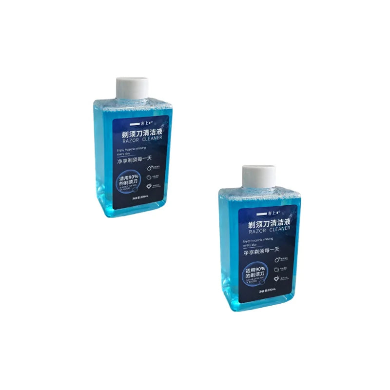 Cleaner Liquid & Renew Refill Cartridges CCR, Replacement Shaver Clean For philips/braun/Kemei/VGR & other Brand Electric Razor