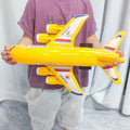 Children's large passenger plane toy, inertial airplane model, suitable as birthday gifts for boys and girls