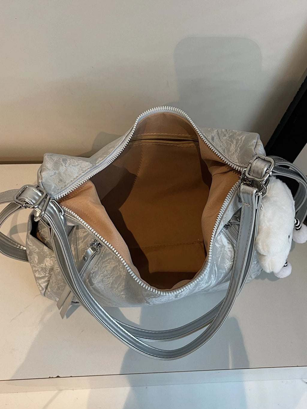 New 299 Multi-Functional Double Shoulder Underarm Bag Women's 2026 New Style Soft PU Square Shape Handbag Tote Bag Crossbody Bag