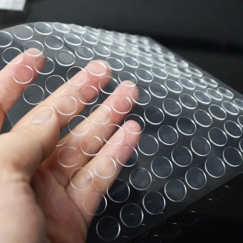 100-2000x Adhesive Stick dots Removable Double Sided Gel Glue Pads Figures Adhesive Mounting Dots Poster Wall Hanging Fixed Tape