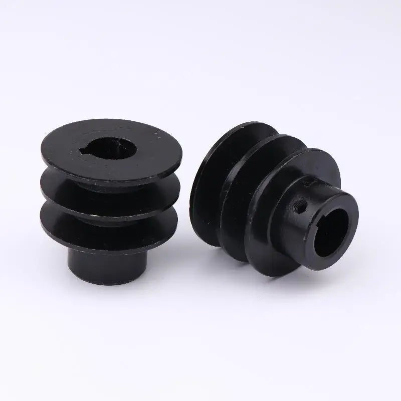 1Pcs 19/20mm Double Groove Flat Key Shaft V Belt Pulley For 168F 170F Engine Accessories