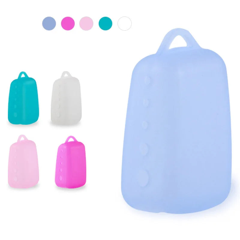 5PCS Silicone Toothbrush Head Covers Portable Cover Case Travel Hiking Camping Toothbrush Cap Case Support Bathroom Accessory