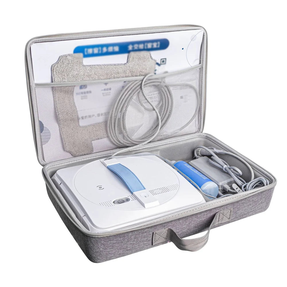 1/2Pcs Hard Shell Storage Case For Ecovacs Winbot-Mini EVA Protection Box For Window Cleaning Robot Tool Compact Carry Organizer